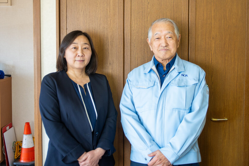釧路営業所のオフィスにて